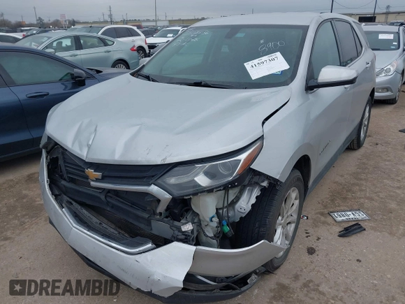 2019 Chevrolet Equinox LT with VIN 2GNAXKEV9K6208900, listed as a IAAI auction lot 41597307 with 159,364 mi miles. Bid and sale history available at carsss.com. Image 6.