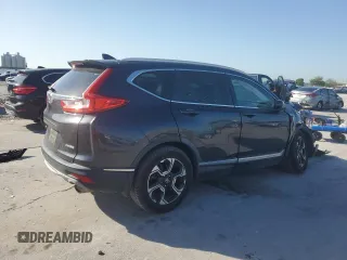 2017 Honda CR-V Touring with VIN 7FARW1H98HE022568, listed as a Copart auction lot 52231985 with 84,774 mi miles and Salvage Title. Bid and sale history available at carsss.com. Image 3.