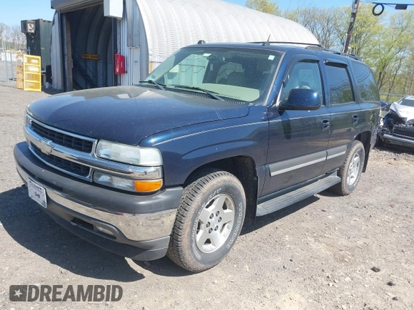 2005 Chevrolet Tahoe LS with VIN 1GNEK13T55J136340, listed as a IAAI auction lot 42153963 with 0 mi miles. Bid and sale history available at carsss.com. Image 2.