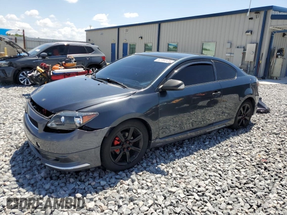 2007 Scion tC Spec with VIN JTKDE177970212622, listed as a Copart auction lot 52704125 with 159,485 mi miles and Salvage Title. Bid and sale history available at carsss.com. Image 1.