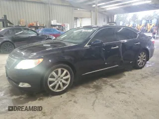2009 Lexus LS 460 with VIN JTHCL46F095001106, listed as a Copart auction lot 43328015 with 232,086 mi miles and Salvage Title. Bid and sale history available at DreamBid. Image 1.