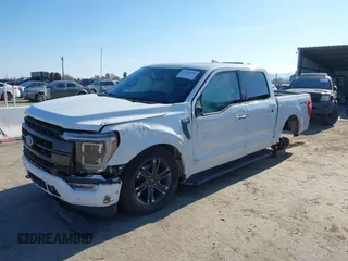 2022 Ford F-150 XL with VIN 1FTFW1E83NFA92867, listed as a IAAI auction lot 41349588 with 150,274 mi miles. Bid and sale history available at carsss.com. Image 17.