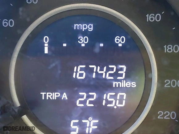 2014 Honda CR-V EX with VIN 2HKRM3H58EH555429, listed as a IAAI auction lot 41363373 with 167,423 mi miles. Bid and sale history available at carsss.com. Image 15.