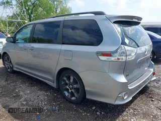 2011 Toyota Sienna SE with VIN 5TDXK3DC4BS152605, listed as a IAAI auction lot 42197758 with 202,829 mi miles and . Bid and sale history available at DreamBid. Image 3.