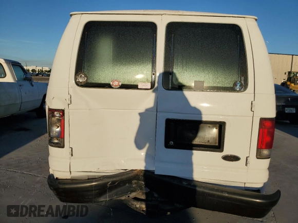 2004 Ford Econoline Cargo with VIN 1FTRE14W64HA29300, listed as a Copart auction lot 49806545 with 116,855 mi miles and Salvage Title. Bid and sale history available at carsss.com. Image 6.