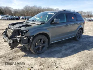 2019 Dodge Journey Crossroad z VIN 3C4PDDGGXKT771438, wystawiony jako Copart lot #45543215 z przebiegiem 113 127 mil mil oraz Szkoda całkowita • Salvage title. Historia ofert i sprzedaży dostępna na DreamBid. Obrazek 1.