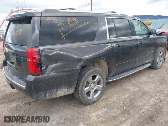 2018 Chevrolet Suburban Premier z VIN 1GNSKJKC3JR189621, wystawiony jako IAAI lot #41925416 z przebiegiem 150 775 mil mil oraz . Historia ofert i sprzedaży dostępna na DreamBid. Obrazek 4.