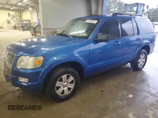 2010 Ford Explorer XLT with VIN 1FMEU6DEXAUA17428, listed as a Copart auction lot 52480495 with 177,218 mi miles and Salvage Title. Bid and sale history available at carsss.com. Image 1.
