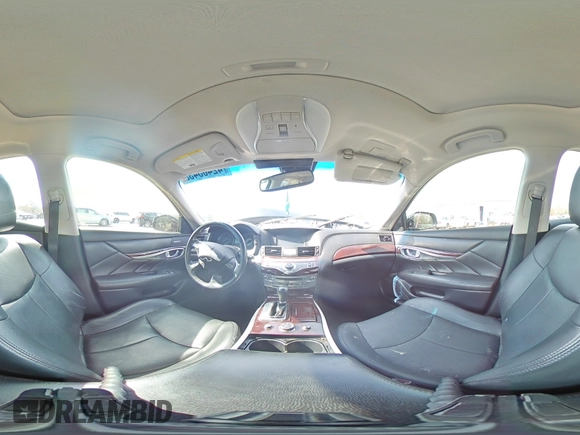 2015 Infiniti Q70 with VIN JN1BY1AP4FM542421, listed as a Copart auction lot 42403435 with Not provided miles and Non repairable. Bid and sale history available at DreamBid. Image 14.