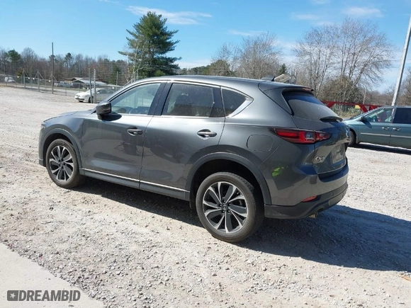 2022 Mazda CX-5 2.5 S Premium Package with VIN JM3KFBDMXN1626499, listed as a IAAI auction lot 41700800 with NaN miles. Bid and sale history available at carsss.com. Image 3.