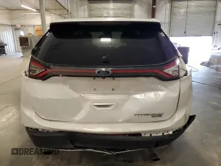 2015 Ford Edge Titanium with VIN 2FMTK4K97FBB12839, listed as a Copart auction lot 52435305 with 166,628 mi miles and Salvage Title. Bid and sale history available at carsss.com. Image 6.