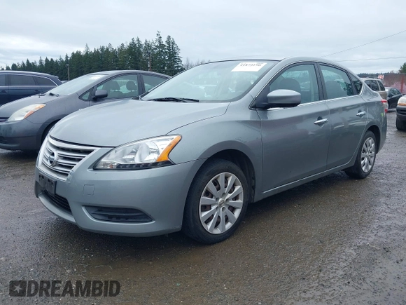 2013 Nissan Sentra FE+ S with VIN 3N1AB7AP4DL723753, listed as a IAAI auction lot 41873190 with 116,650 mi miles and . Bid and sale history available at DreamBid. Image 2.