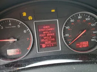 2002 Audi A4 3.0L with VIN WAULT68E72A183852, listed as a Copart auction lot 86543184 with 121,507 mi miles and Salvage Title. Bid and sale history available at carsss.com. Image 9.