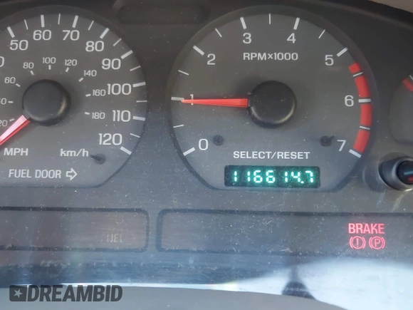 2000 Ford Mustang with VIN 1FAFP4449YF255044, listed as a IAAI auction lot 41534325 with 116,614 mi miles. Bid and sale history available at carsss.com. Image 7.