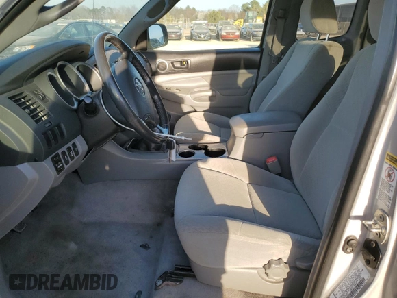 2010 Toyota Tacoma with VIN 5TEUX4EN1AZ739811, listed as a Copart auction lot 48474875 with 136,124 mi miles and Salvage Title. Bid and sale history available at carsss.com. Image 7.