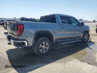 2019 GMC Sierra 1500 with VIN 3GTU8BED2KG193400, listed as a Copart auction lot 53545715 with 50,437 mi miles and Salvage Title. Bid and sale history available at DreamBid. Image 3.