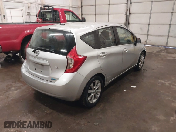 2014 Nissan Note S Plus with VIN 3N1CE2CPXEL373899, listed as a IAAI auction lot 41341879 with 127,880 mi miles and . Bid and sale history available at DreamBid. Image 4.