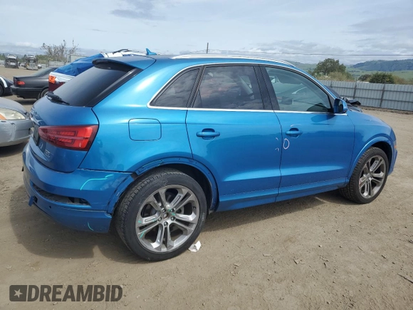2016 Audi Q3 Premium Plus with VIN WA1EFCFS5GR016757, listed as a Copart auction lot 51844075 with 32,565 mi miles and Salvage Title. Bid and sale history available at carsss.com. Image 3.