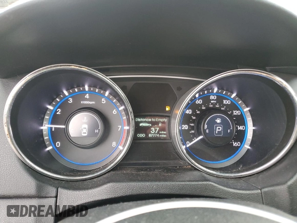2013 Hyundai Sonata Limited with VIN 5NPEC4AC5DH793995, listed as a Copart auction lot 46710565 with 87,774 mi miles and Salvage Title. Bid and sale history available at DreamBid. Image 9.