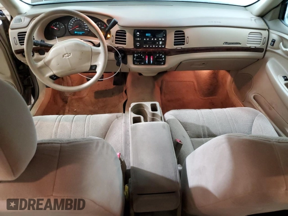 2002 Chevrolet Impala z VIN 2G1WF52E829345647, wystawiony jako Copart lot #44531425 z przebiegiem 51 700 mil mil oraz Czysty tytuł • Clean title. Historia ofert i sprzedaży dostępna na DreamBid. Obrazek 8.