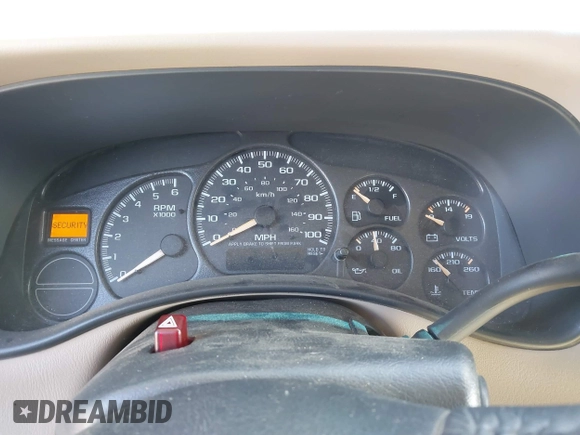 2002 Chevrolet Suburban LS with VIN 1GNFK16ZX2J168829, listed as a IAAI auction lot 41753506 with 1 mi miles. Bid and sale history available at carsss.com. Image 7.