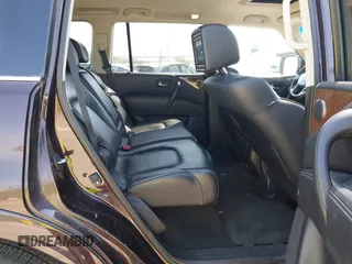 2015 Infiniti QX80 with VIN JN8AZ2NC4F9370790, listed as a IAAI auction lot 41985910 with 125,615 mi miles. Bid and sale history available at carsss.com. Image 8.
