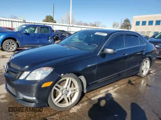 2013 Mercedes-Benz E 550 Sport with VIN WDDHF9BB7DA722074, listed as a Copart auction lot 83458924 with 159,755 mi miles and Salvage title. Bid and sale history available at DreamBid. Image 1.
