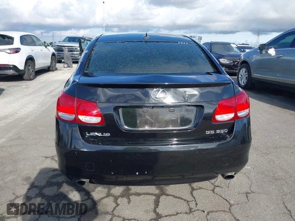 2008 Lexus GS 350 with VIN JTHBE96SX80041253, listed as a IAAI auction lot 41935026 with 144,005 mi miles. Bid and sale history available at carsss.com. Image 16.