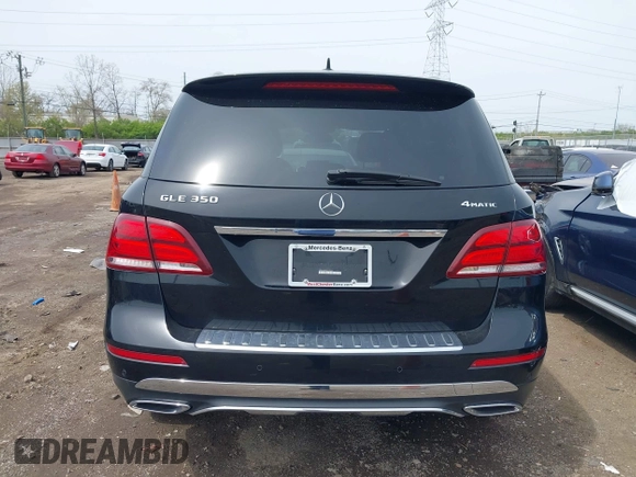 2018 Mercedes-Benz GLE 350 with VIN 4JGDA5HB8JB168343, listed as a IAAI auction lot 42039679 with 104,824 mi miles and . Bid and sale history available at DreamBid. Image 16.