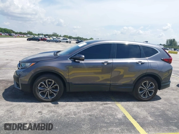 2021 Honda CR-V EX-L with VIN 2HKRW2H84MH673605, listed as a IAAI auction lot 42682648 with 20,178 mi miles and . Bid and sale history available at DreamBid. Image 14.
