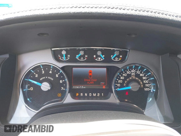 2014 Ford F-150 XL with VIN 1FTFW1CT6EFC32370, listed as a IAAI auction lot 41854968 with 111,417 mi miles and . Bid and sale history available at DreamBid. Image 7.
