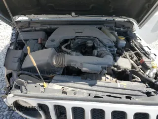 2018 Jeep Wrangler Unlimited Sahara with VIN 1C4HJXEG5JW294430, listed as a Copart auction lot 52487495 with 86,609 mi miles and Salvage title. Bid and sale history available at DreamBid. Image 12.