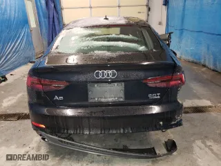 2018 Audi A5 Sportback Prestige with VIN WAUFNDF54JA045280, listed as a Copart auction lot 45797725 with 0 mi miles and Salvage Title. Bid and sale history available at carsss.com. Image 6.