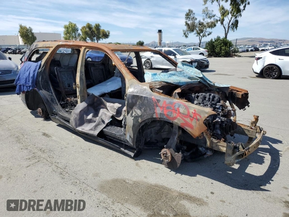 2023 Dodge Durango R/T with VIN 1C4SDJCT5PC569623, listed as a Copart auction lot 55579745 with Not provided miles and Non repairable. Bid and sale history available at DreamBid. Image 4.