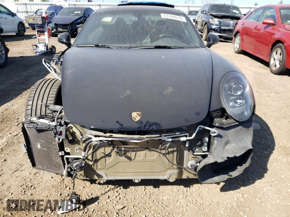 2015 Porsche 911 Carrera with VIN WP0AA2A98FS106543, listed as a Copart auction lot 73144614 with 16,987 mi miles and Salvage Title. Bid and sale history available at carsss.com. Image 5.
