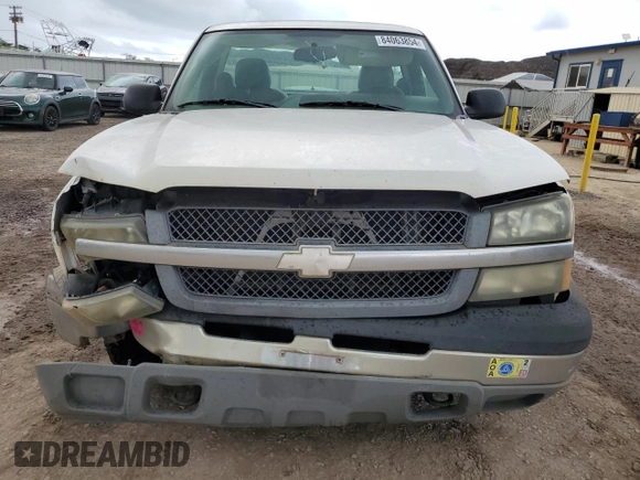 2004 Chevrolet Silverado 1500 Work Truck with VIN 1GCEC14X24Z349060, listed as a Copart auction lot 84063854 with 0 mi miles and Clean Title. Bid and sale history available at carsss.com. Image 5.