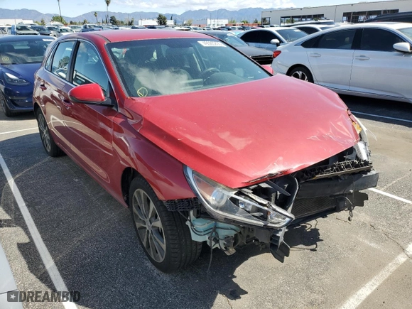 2019 Hyundai Elantra GT with VIN KMHH35LE8KU091492, listed as a Copart auction lot 49505205 with 100,284 mi miles and Clean Title. Bid and sale history available at carsss.com. Image 4.