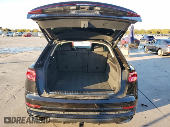 2019 Audi Q8 Premium Plus with VIN WA1EVAF14KD022411, listed as a Copart auction lot 82133294 with 42,839 mi miles and Salvage Title. Bid and sale history available at carsss.com. Image 6.