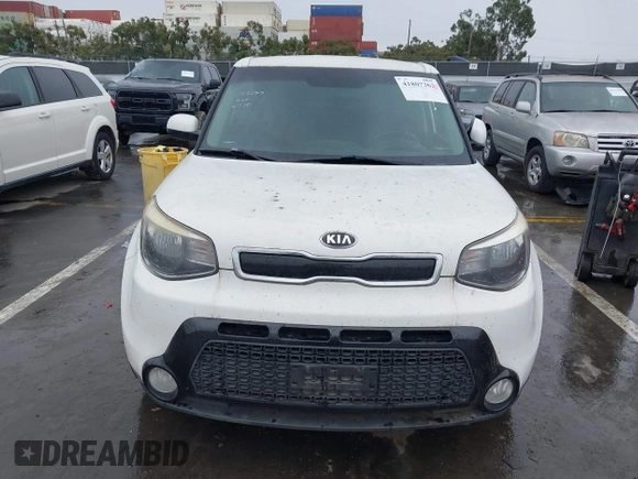 2016 Kia Soul + with VIN KNDJP3A53G7857829, listed as a IAAI auction lot 41807362 with 161,393 mi miles. Bid and sale history available at carsss.com. Image 12.