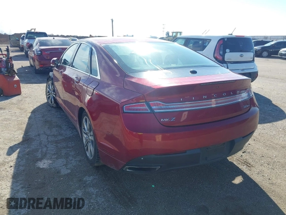 2015 Lincoln MKZ z VIN 3LN6L2G9XFR618075, wystawiony jako IAAI lot #41469247 z przebiegiem 152 966 mil mil oraz . Historia ofert i sprzedaży dostępna na DreamBid. Obrazek 3.