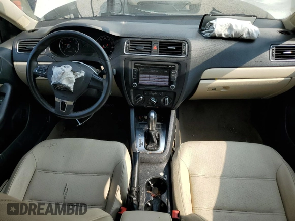 2012 Volkswagen Jetta SE with VIN 3VWDP7AJ3CM373089, listed as a Copart auction lot 59805205 with 123,345 mi miles and Salvage title. Bid and sale history available at DreamBid. Image 8.