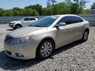 2013 Buick LaCrosse Leather with VIN 1G4GC5ER9DF206152, listed as a Copart auction lot 52423465 with 52,977 mi miles and Salvage title. Bid and sale history available at DreamBid. Image 1.