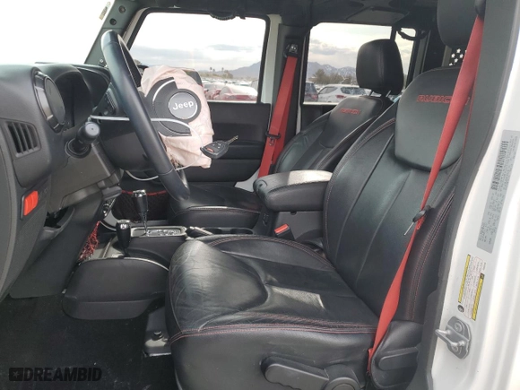 2017 Jeep Wrangler Unlimited Rubicon with VIN 1C4BJWFG8HL620120, listed as a Copart auction lot 51508635 with 82,901 mi miles and Salvage Title. Bid and sale history available at carsss.com. Image 7.