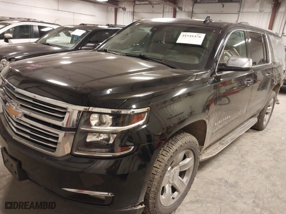 2017 Chevrolet Suburban Premier with VIN 1GNSKJKC0HR250854, listed as a IAAI auction lot 41541476 with 128,231 mi miles. Bid and sale history available at carsss.com. Image 2.