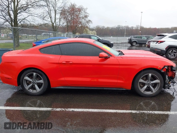 2016 Ford Mustang V6 with VIN 1FA6P8AM2G5296244, listed as a IAAI auction lot 42015937 with 84,343 mi miles and . Bid and sale history available at carsss.com. Image 13.