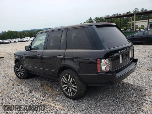 2010 Land Rover Range Rover HSE with VIN SALME1D41AA327565, listed as a Copart auction lot 56504005 with 122,900 mi miles and Clean title. Bid and sale history available at DreamBid. Image 2.