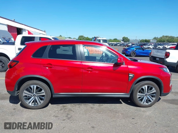 2022 Mitsubishi Outlander ES with VIN JA4APUAU4NU019623, listed as a IAAI auction lot 42746371 with 58,851 mi miles and . Bid and sale history available at DreamBid. Image 14.