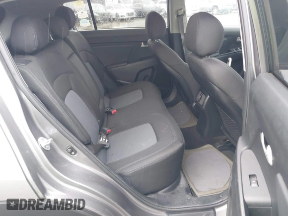 2014 Kia Sportage LX with VIN KNDPBCAC0E7601636, listed as a IAAI auction lot 41832978 with 145,353 mi miles and . Bid and sale history available at carsss.com. Image 8.