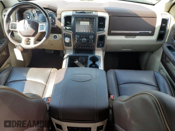 2015 Ram 1500 Laramie Limited with VIN 1C6RR7WM7FS668236, listed as a Copart auction lot 58981325 with 53,099 mi miles and Salvage title. Bid and sale history available at DreamBid. Image 8.
