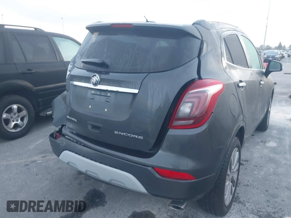 2018 Buick Encore Preferred with VIN KL4CJASB1JB538866, listed as a IAAI auction lot 41804938 with 42,886 mi miles and . Bid and sale history available at DreamBid. Image 4.